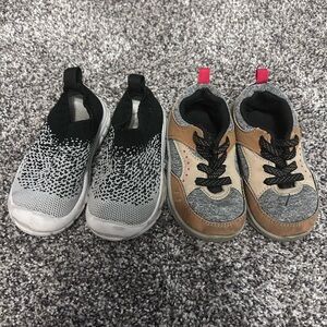 Toddler washable sneaker lot.